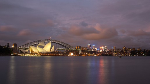 Harbour Bridge and the Opera House, Sydney