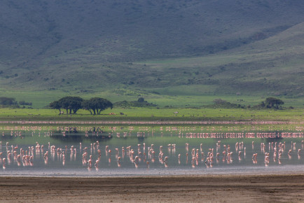 Lake Makat in Ngorongoro Crater