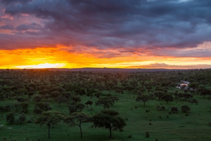 Sunrise at Tarangire National Park