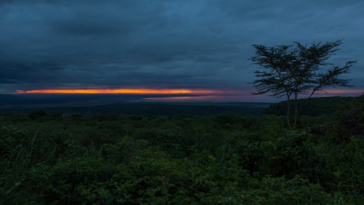 Sunrise over Lake Manyara