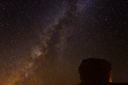 Star Sky, White Desert, Egypt