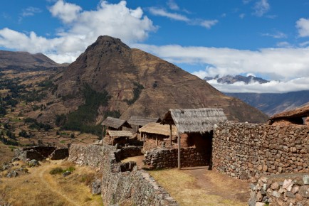 Inca settlements in Písac ruins