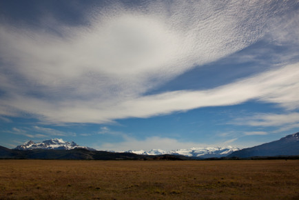 Southwest entrance of Torres del Paine National Park