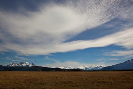 Southwest entrance of Torres del Paine National Park