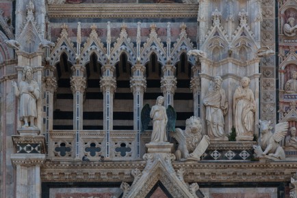 Façade of the Duomo, Siena