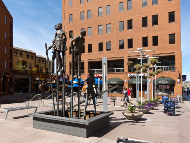 Writer’s Square on the 16th Street Mall, Denver