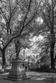 William Shakespeare Statue, Central Park, New York