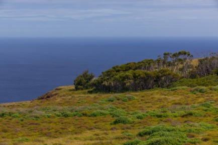 Overlook the island from Orongo, Easter Island