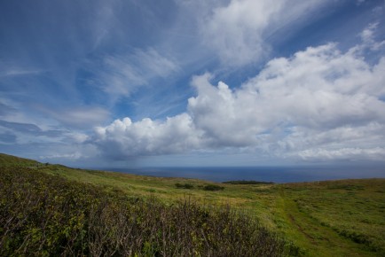 Near Orongo and Rano Kau, Easter Island