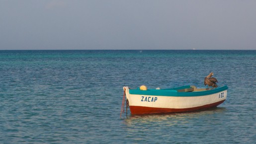 Boats near Palm Beach, Aruba