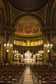 Interior of the Église de la Madeleine, Paris