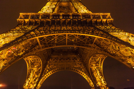 Under the Eiffel Tower, Paris