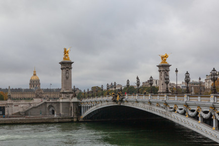 Pont Alexandre III and Les Invalides, Paris