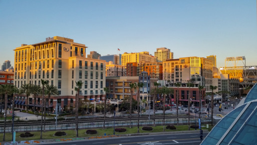 San Diego Downtown, from San Diego Convention Center