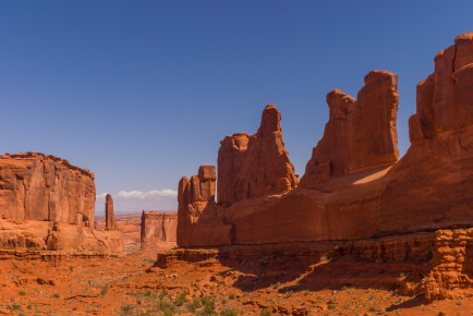 Park Avenue, Arches National Park, Utah